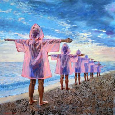 The dawn is calling! (Beach Art). Simonova Olga