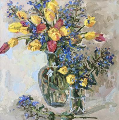 Картина «Желтые тюльпаны»