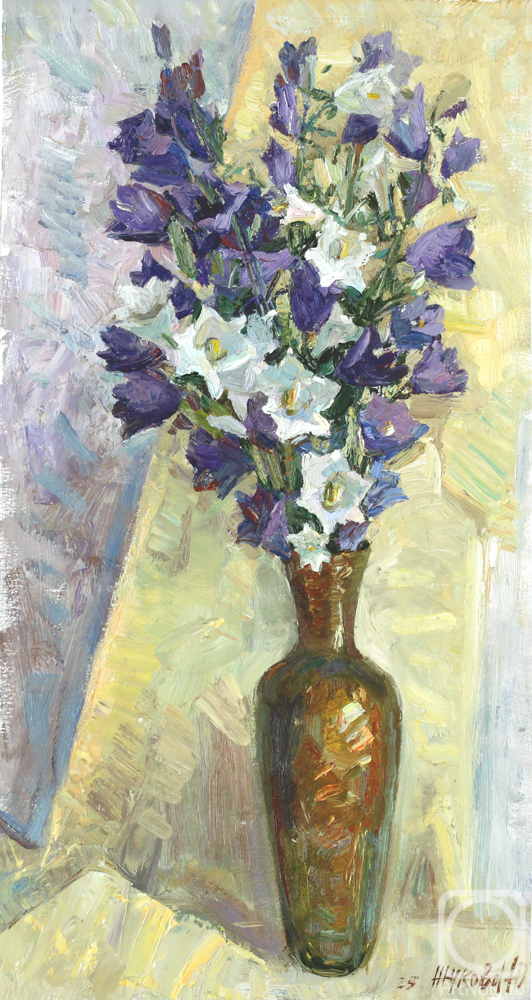 Zhukova Juliya. Bells in an oriental vase