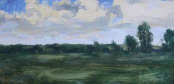 Картина «Уходящий день июля»