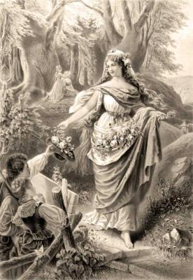 The girl from foreign country