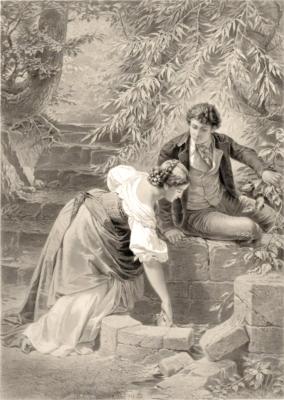 Herman and Dorothea at the source