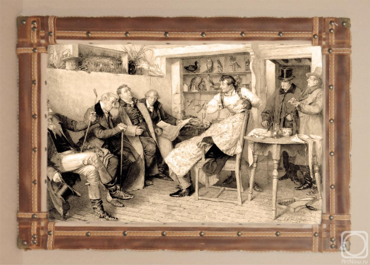 Kolotikhin Mikhail. Morning gossip