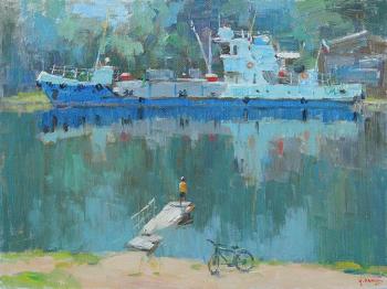 In the morning silence