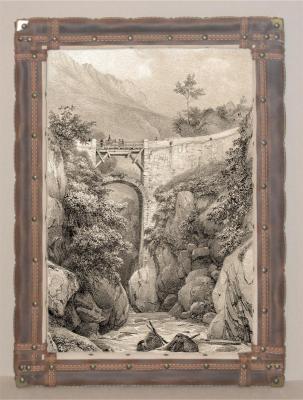 - Hell's Bridge, the road to Luz (Hautes-Pyrenees). Kolotikhin Mikhail