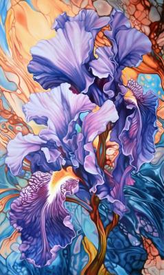 Purple Dreams in Anticipation of Summer. Kochin Andrey