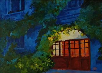 Картина «Дом с виноградником»