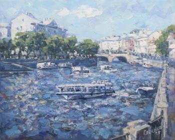 Saint Petersburg Fontanka River. Savenkova Natalya