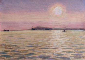 Golden evening. Charova Natali