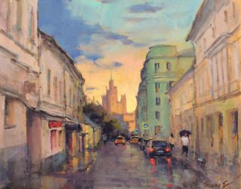 Evening walk. Poluyan Yelena