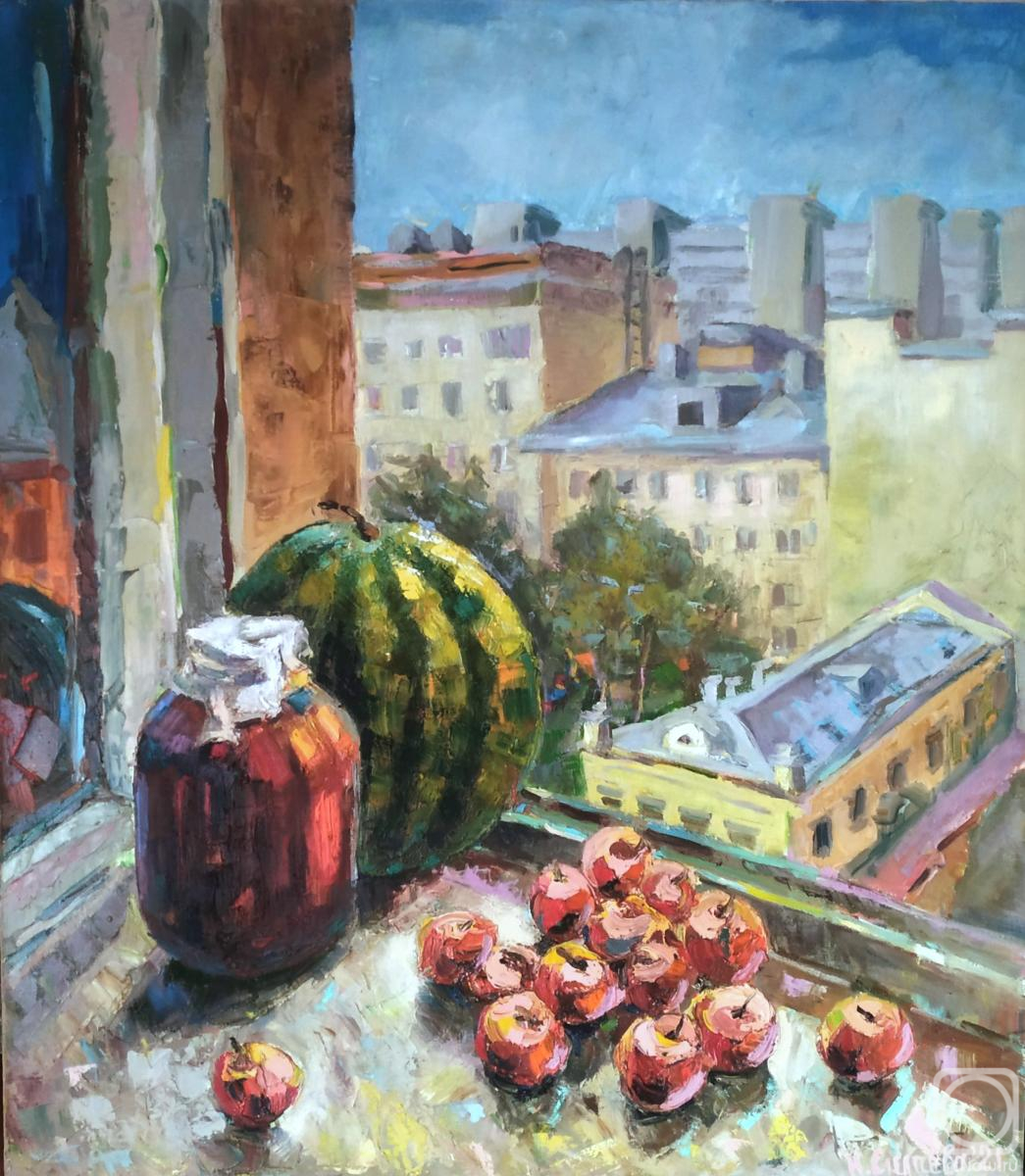 Silaeva Nina. At the end of summer