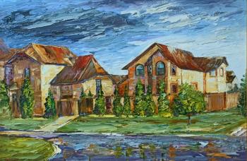 Картина «Лебедянь улица Беговая»