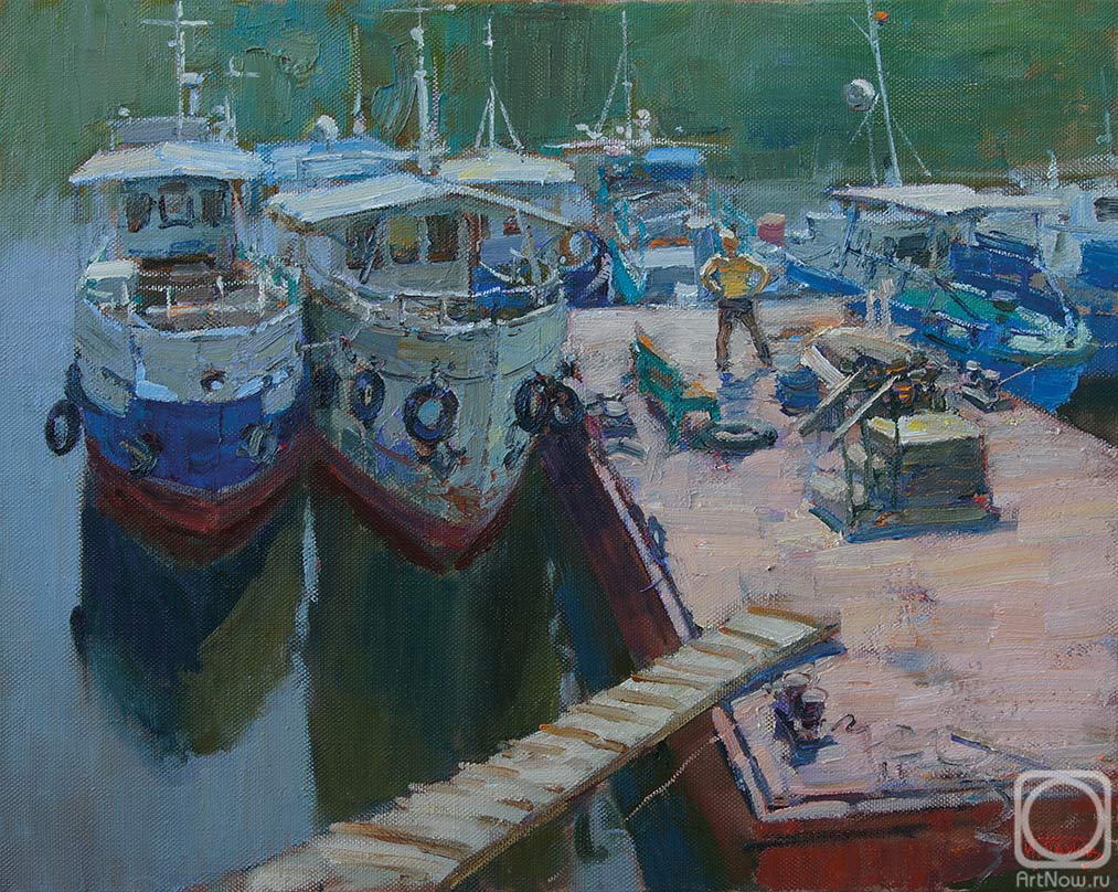 Panov Igor. The owner of the backwater