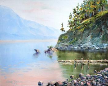 The expanses of Lake Teletskoye. Zorina Elena