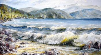 The expanses of Lake Teletskoye. Zorina Elena