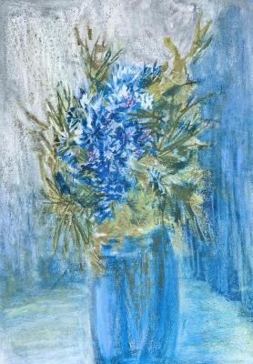 Bouquet of cornflowers. Shishkina Nadezhda
