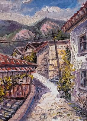 Картина «Гурзуф. Улица Чехова»