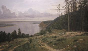 Free copy of I. I. Shishkin "Kama",