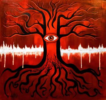 The tree (Red Soil). Zhizheva Varvara