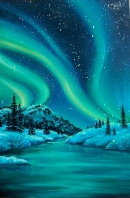 Northern lights. Tkachenko Lyubov