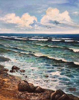 Sea (Seagulls Painting). Korableva Elena