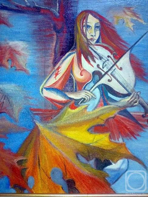 Markova Natalia. Melody of the leaf fall
