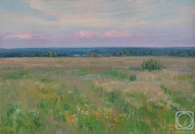 Loukianov Victor. Evening in fields
