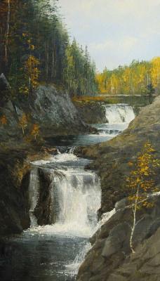 Waterfall "Kivach". Popova Irina
