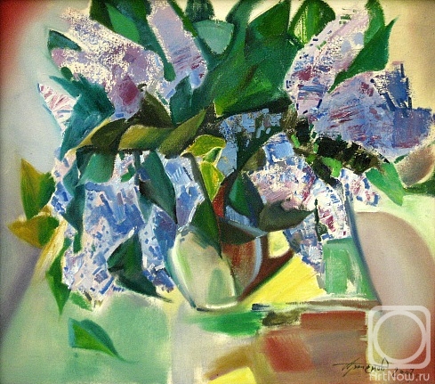 Artemov Alexander. Bouquet of lilacs