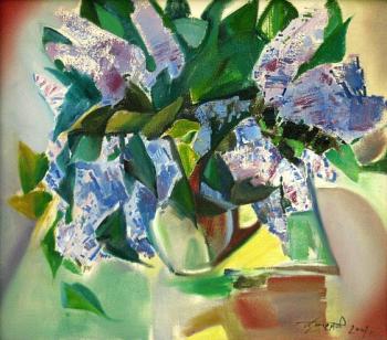 Bouquet of lilacs. Artemov Alexander