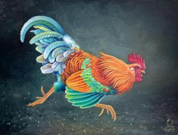 Rooster. Kharabadze Teimuraz