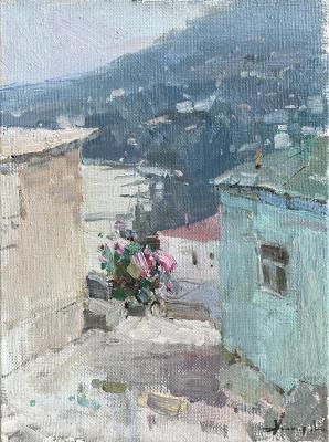 Summer twilight over Gurzuf. Makarov Vitaly