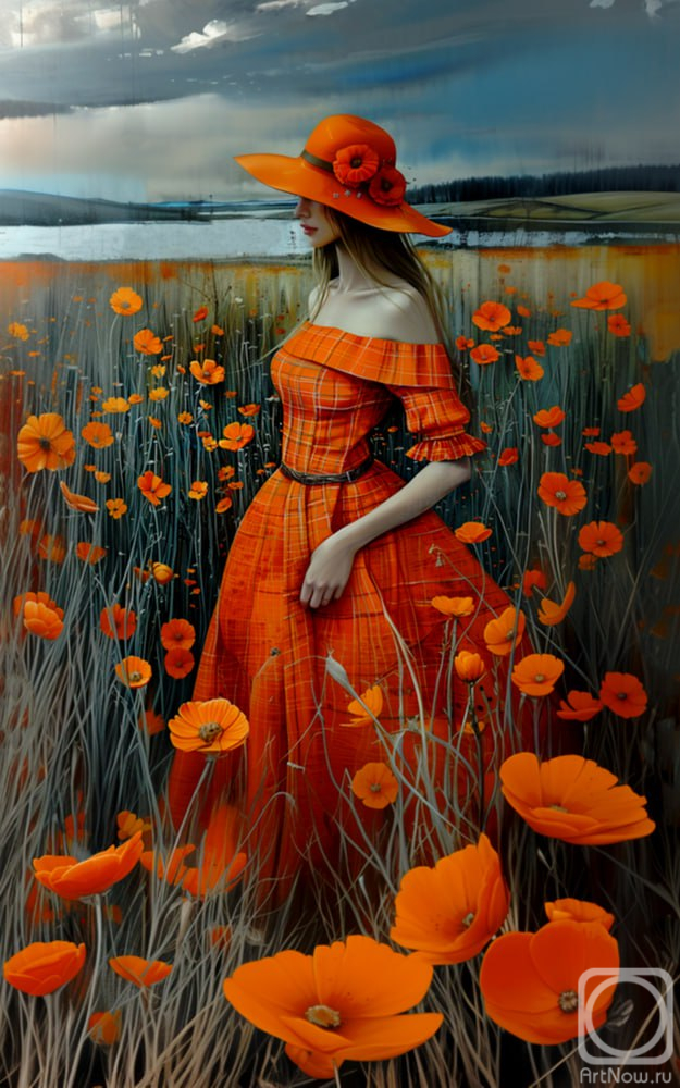 Gulyaev Andrey. "Among the Fields of Poppies