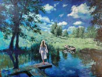 Dream about Kalinovoe Lake (Spiritual Wall Art). Simonova Olga