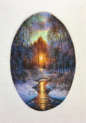 Winter (Spruce Forest). Korableva Elena