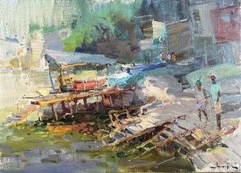 Boat station in Gurzuf. Makarov Vitaly