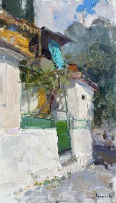 Old houses. Chekhov street. Gurzuf. Makarov Vitaly