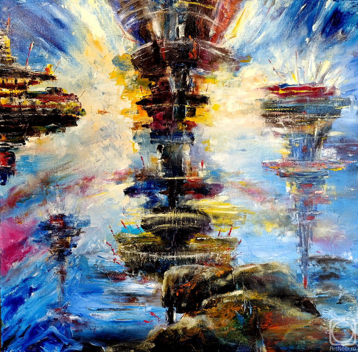 Murtazin Ilgiz. Cosmic flowers