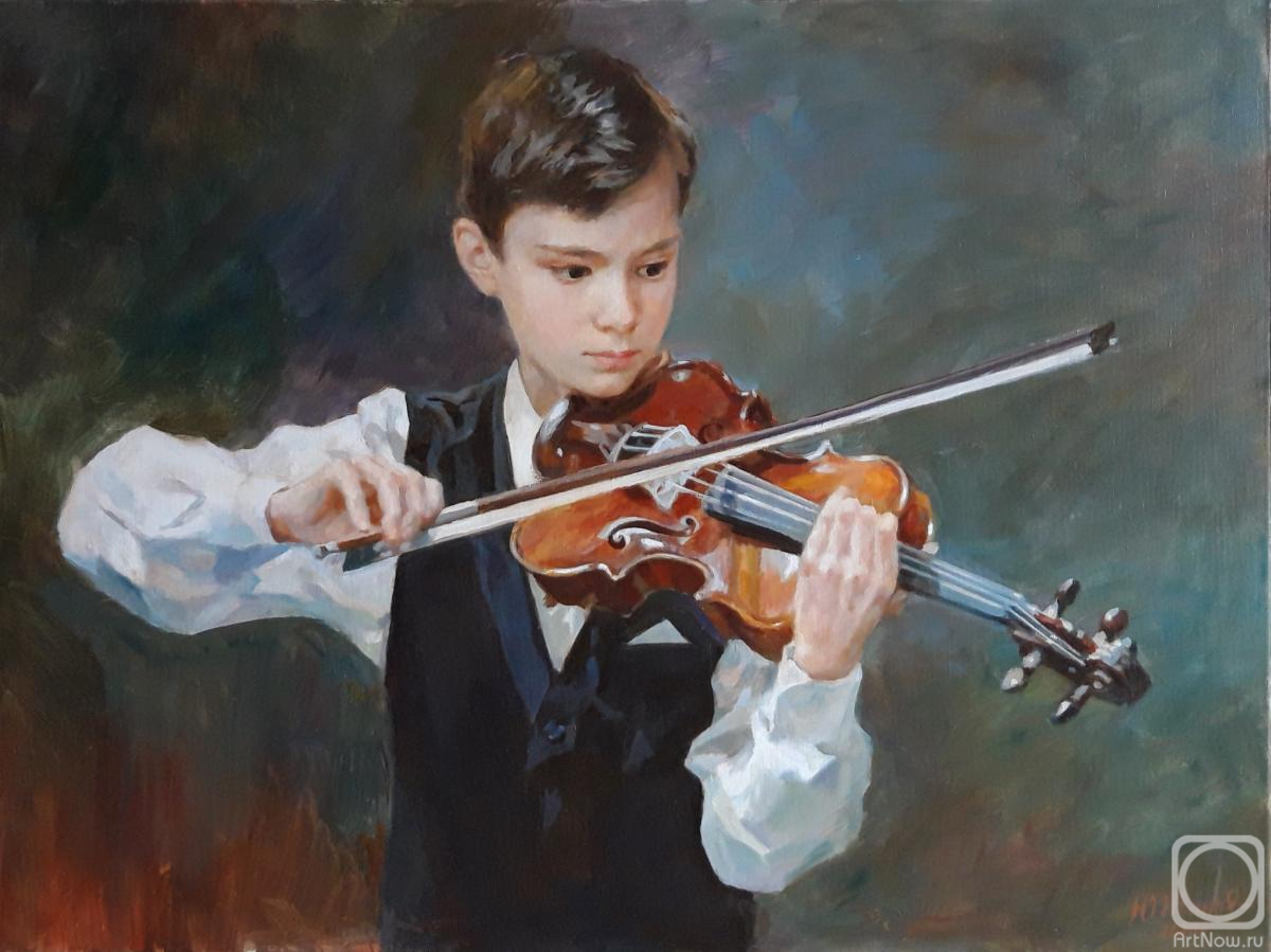 Ivanov Yuri. Young violinist