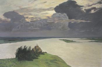 Free copy over the eternal peace of I.I.Levitan (7)