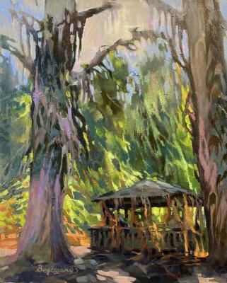 Abkhazia.Kyndyg. The Quiet Monastery. Vedeshina Zinaida