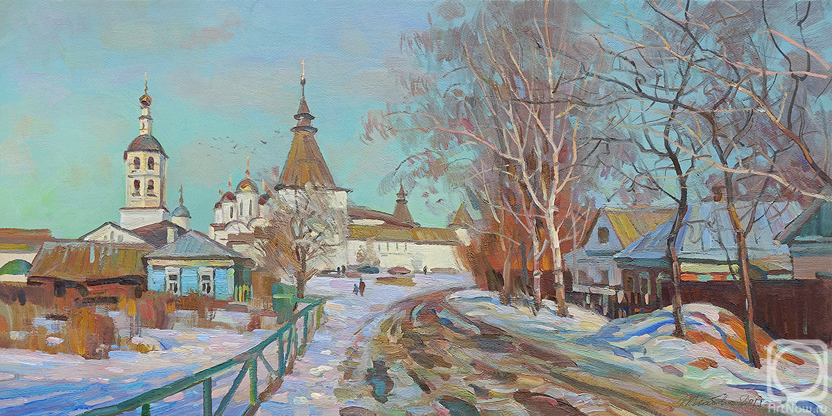 Zhlabovich Anatoly. Spring is the beginning. Borovsky Monastery