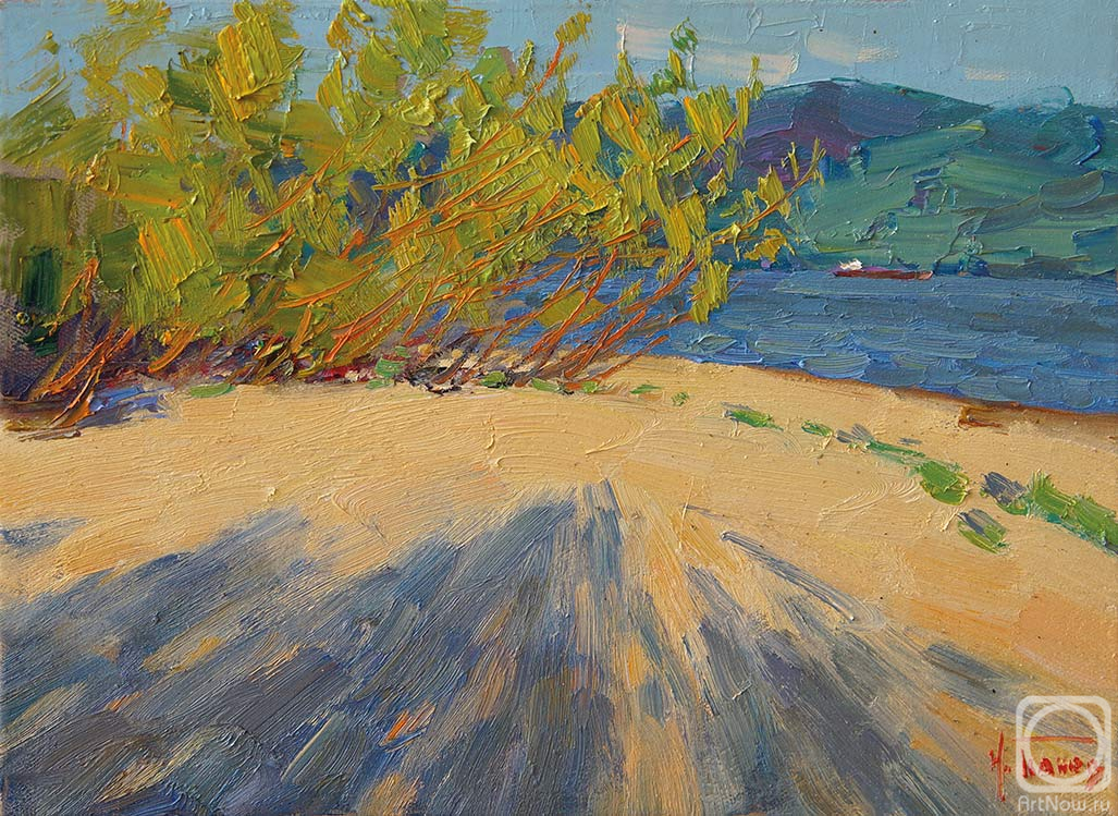 Panov Igor. On the Volga evening