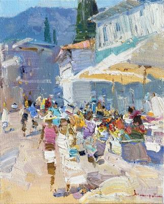 A colorful hot summer (Colorful Landscape). Makarov Vitaly