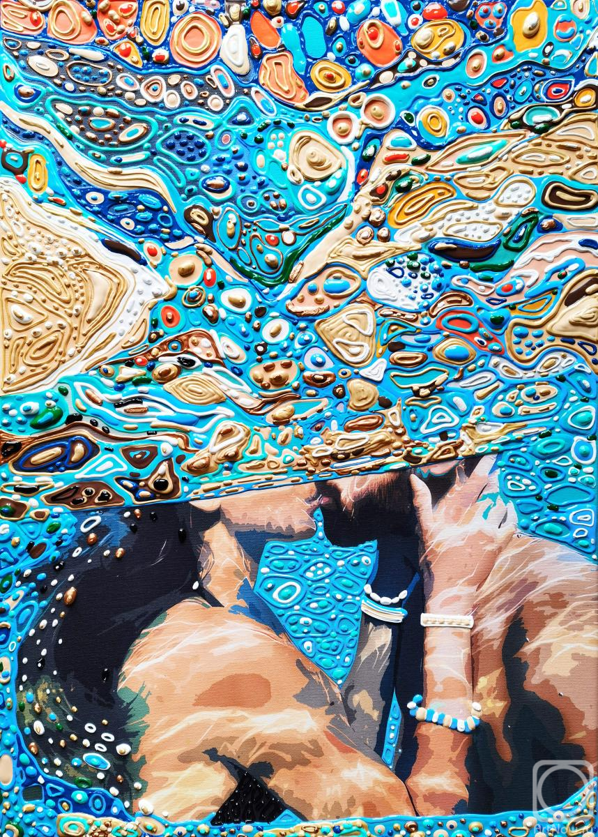 Bast Irina. Underwater kiss