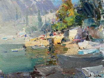 Morning. Boat station. Makarov Vitaly