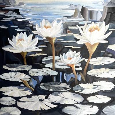 Water lilies. Bogoyavlenskaya Olga