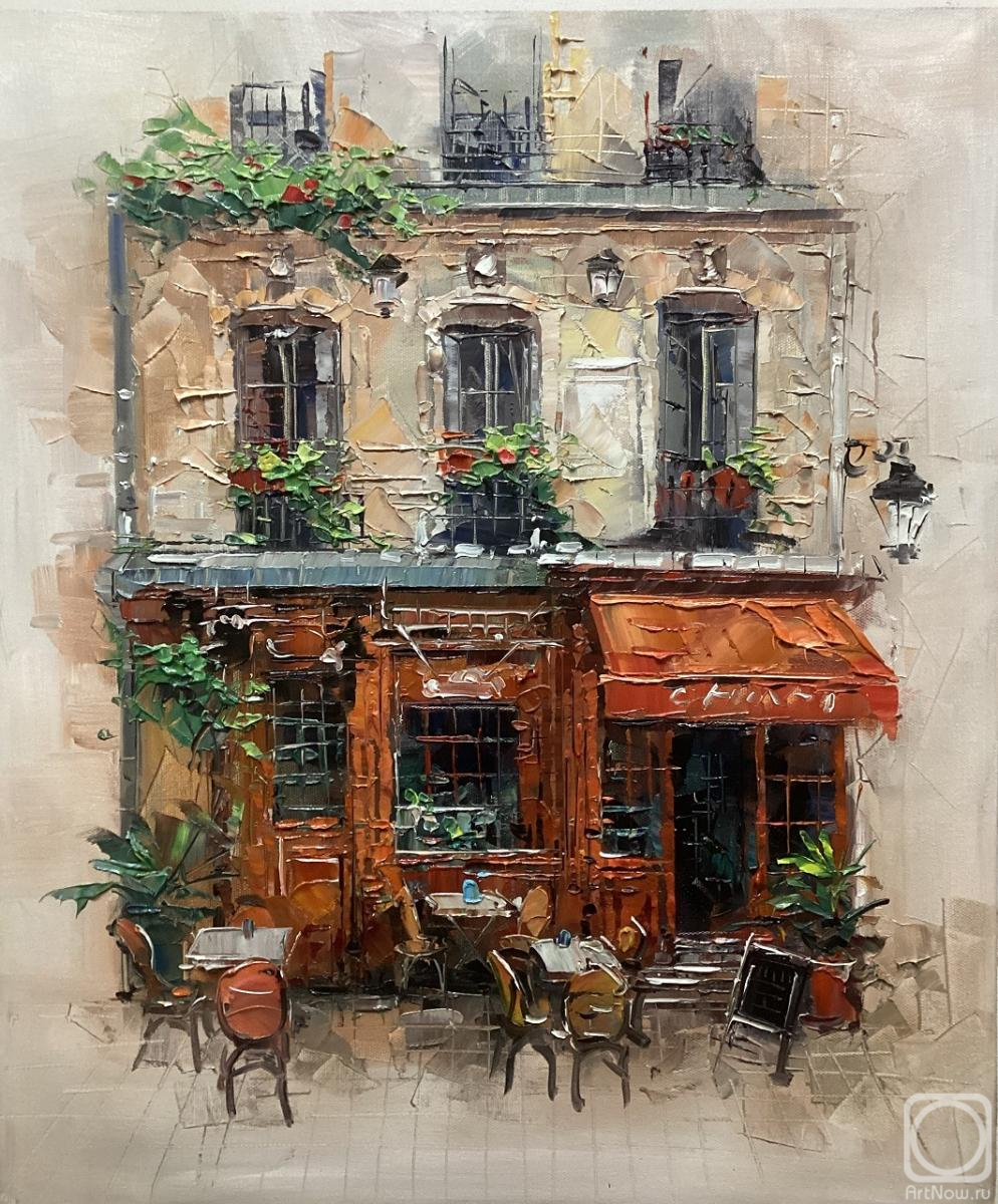 Vevers Christina. A corner of happiness. Morning coffee in the old town