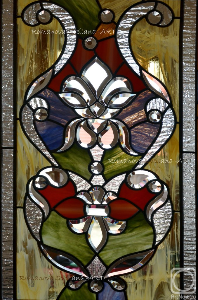 Romanova Svetlana. Stained-glass window