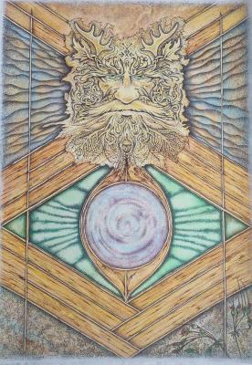 The magical spirit (Watercolor Magic). Soldatov Boris